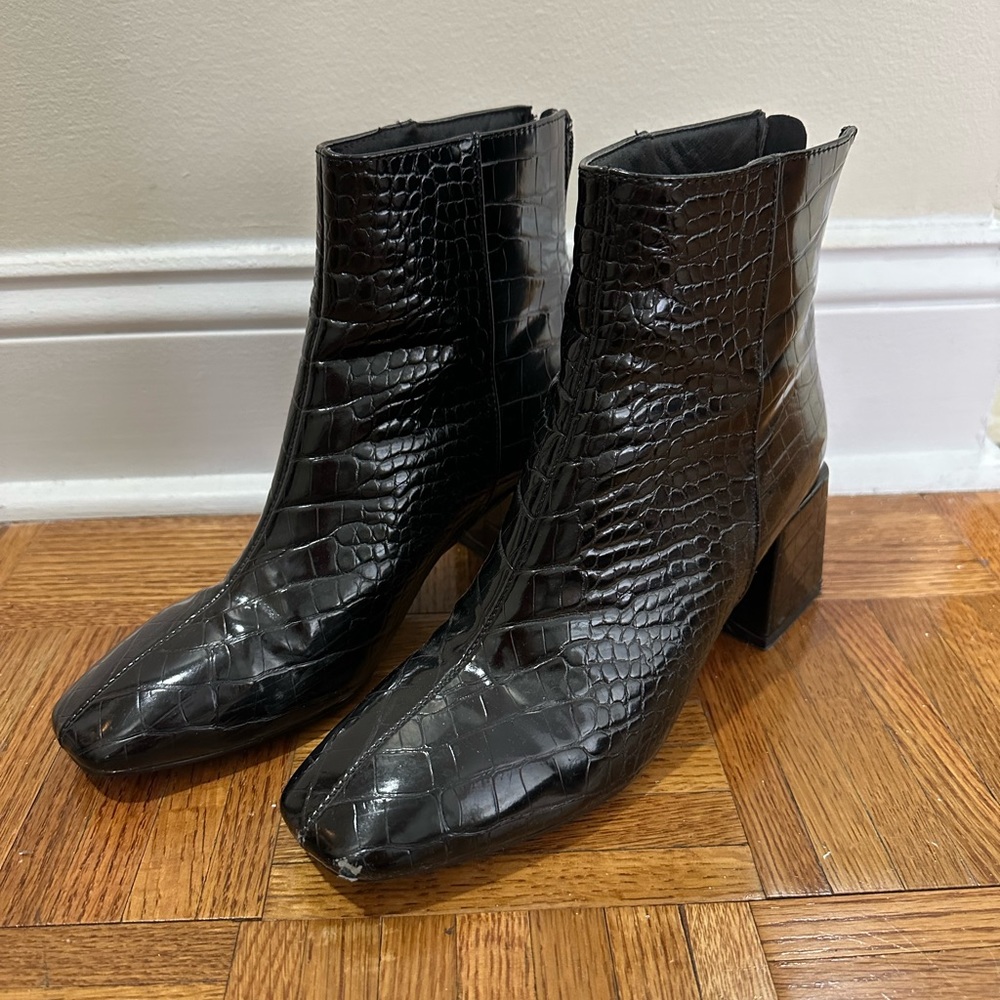 Embossed Booties